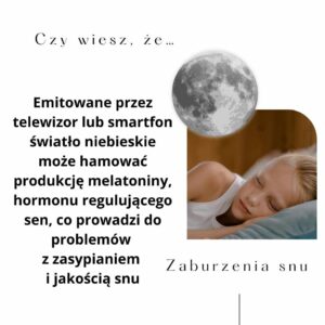Ekrany a zaburzenia snu